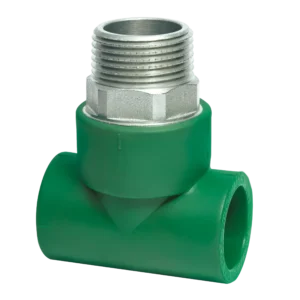 TUBOFUSION – TEE ROSCA M  Ø 20 x ½”