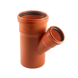 TUBOHOGAR – RAMAL SIMPLE A 45º  Ø 110×63 MHH JUNTA ELÁSTICA